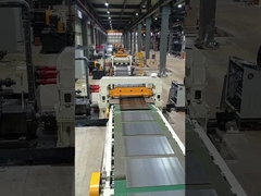 Ножницы мухы обрабатывают изделие на определенную длину линия 0.3-3 x сталь нержавеющей стали 1250 или углерода