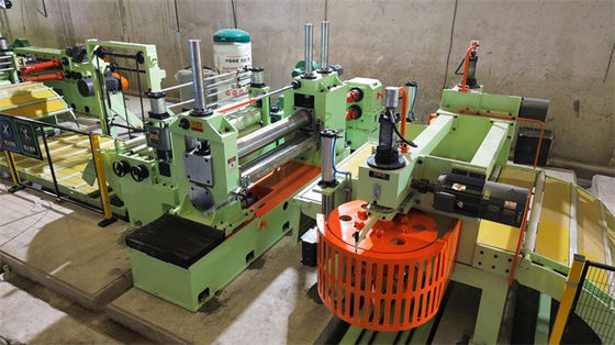 6 Hi Leveler Servo Cut to Length Line с режущей резьбой и двойными стекерами