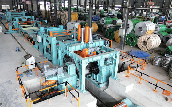 Нержавеющая сталь катушка разворачивание выравнивание резки на длину линии с резкой края 4-16 X 2000